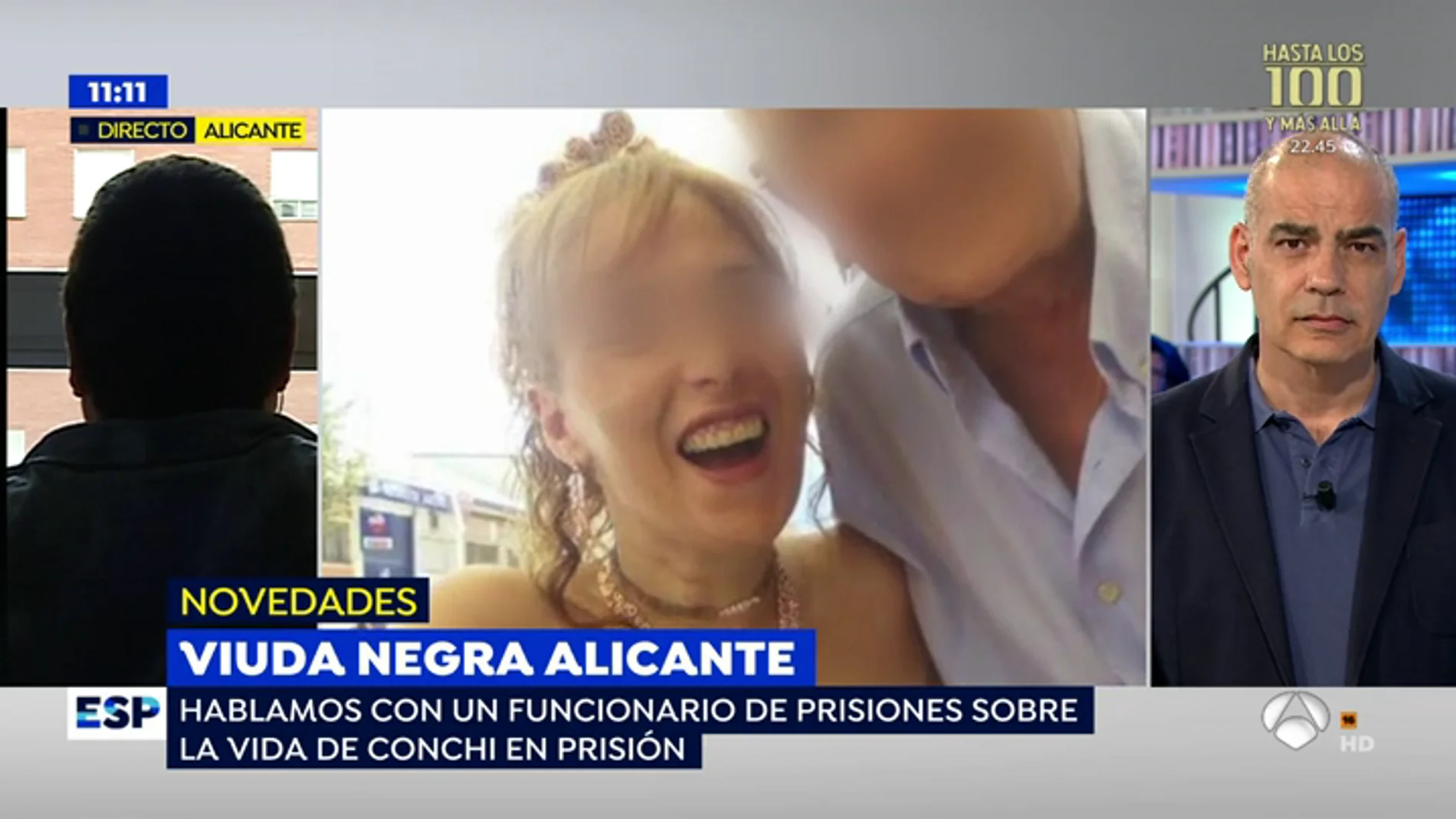 La 'viuda negra 'de Alicante hace ejercicio en el gimnasio de la cárcel de Foncalent a pesar de su minusvalía