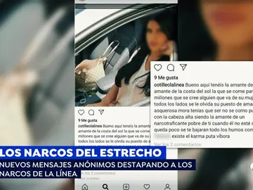 Nuevas filtraciones sobre las amantes de los narcos de El Estrecho: "La tiene vendiendo ropa mientras él se lo gasta en putas" Nuevas filtraciones sobre las amantes de los narcos de El Estrecho: "La tiene vendiendo ropa mientras él se lo gasta en putas"
