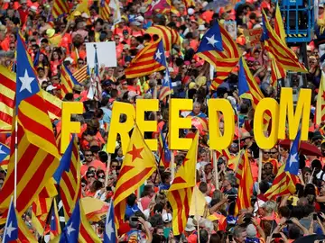 Manifestación por la Diada Manifestación por la Diada