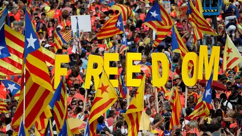 Manifestación por la Diada Manifestación por la Diada