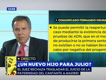 Varapalo judicial para Julio Iglesias: "Tarde o temprano tendrá que asumir la paternidad de su hijo"