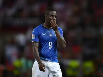 Balotelli con la selección italiana Balotelli con la selección italiana