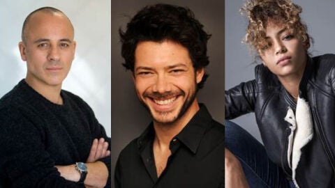 Javier Gutiérrez, Álvaro Morte y Berta Vázquez