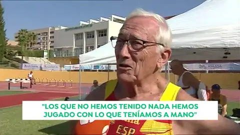 José María Sanza, 83 años y campeón del Mundo de Martillo en categoría de 80 años José María Sanza, 83 años y campeón del Mundo de Martillo en categoría de 80 años
