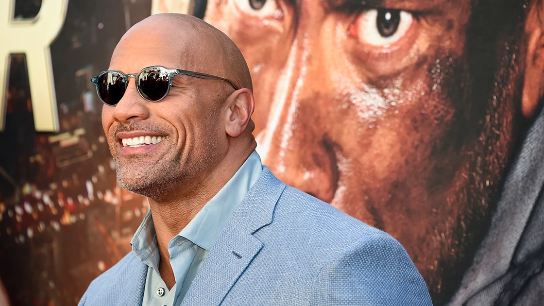 Dwayne Johnson en una de sus últimas apariciones públicas Dwayne Johnson en una de sus últimas apariciones públicas