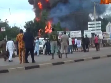 Más de 35 muertos en una explosión de gas en Nigeria Más de 35 muertos en una explosión de gas en Nigeria