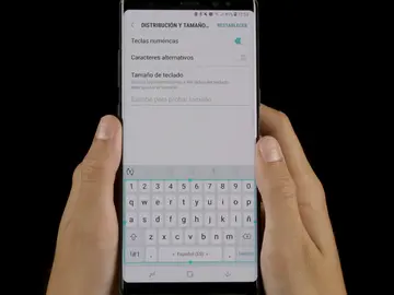 Teclado de móvil Android Teclado de móvil Android