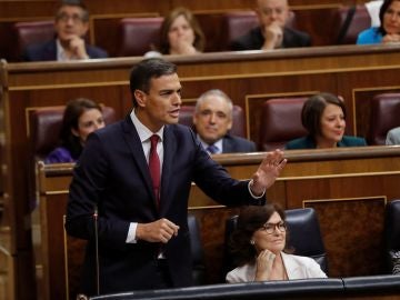 El presidente del Gobierno, Pedro Sánchez