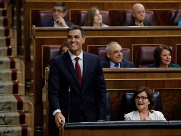 El presidente del Gobierno, Pedro Sánchez