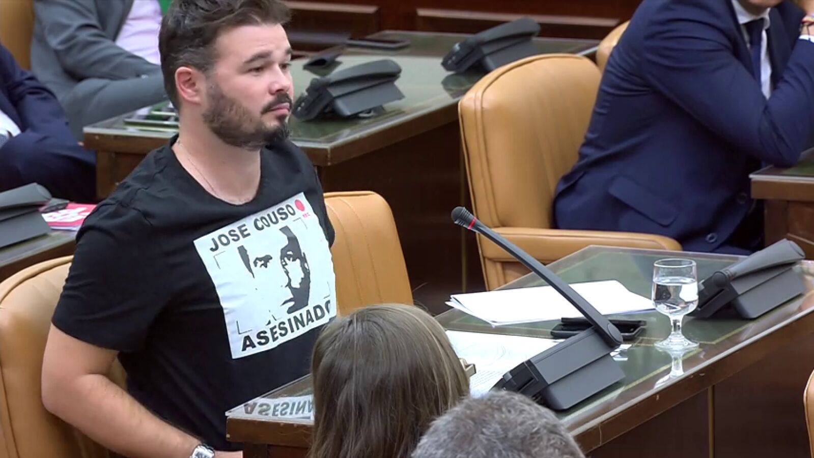 Tenso rifirrafe entre Gabriel Rufián y José María Aznar: 