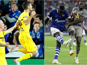Dos momentos del Brujas-Dortmund y el Schalke-Oporto