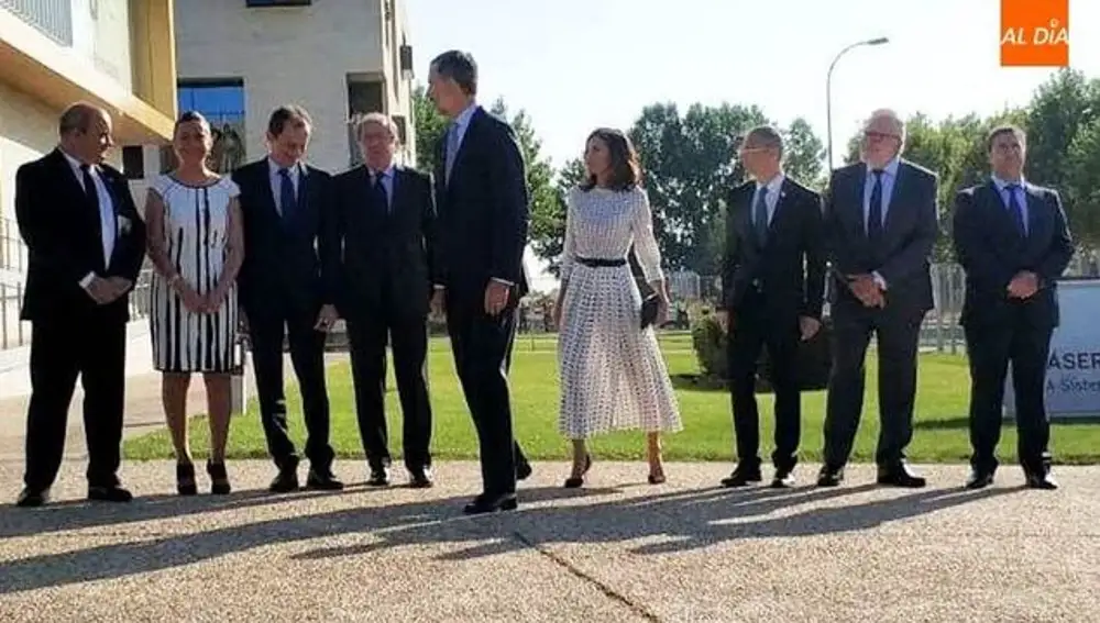 Las transparencias del vestido de la reina Letizia Las transparencias del vestido de la reina Letizia