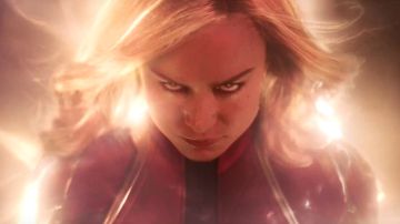 Brie Larson como 'Capitana Marvel' Brie Larson como 'Capitana Marvel'