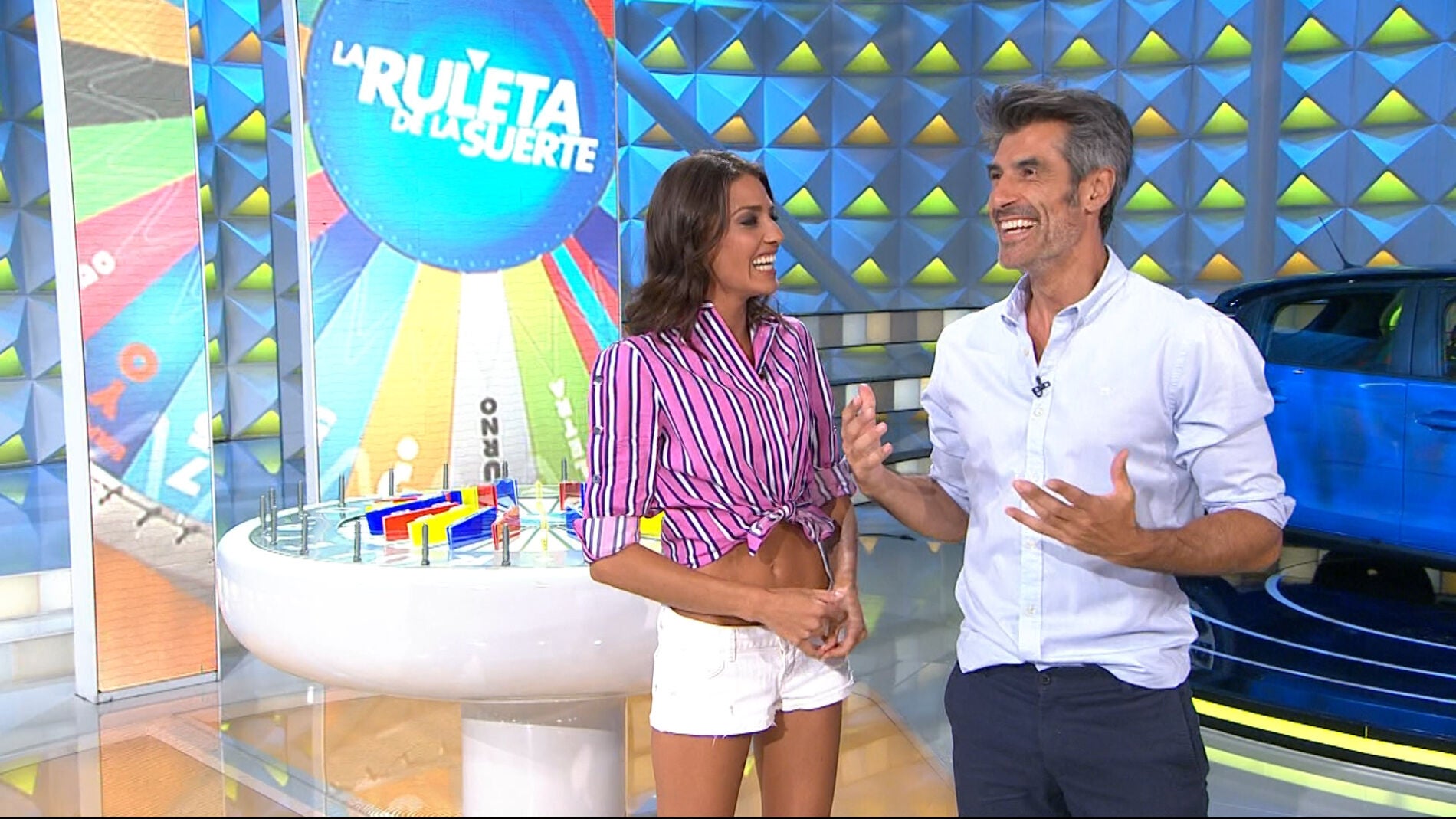 El secreto de Laura Moure para relajar a los concursantes de 'La ruleta de la suerte' antes de concursar