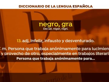 La Red Española de Inmigración y Ayuda al Refugiado urge a la RAE a cambiar varias de las acepciones de "negro"