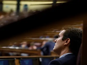 Imagen de archivo de Pablo Casado en el Congreso Imagen de archivo de Pablo Casado en el Congreso