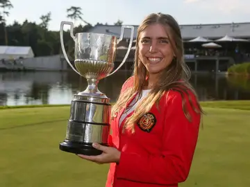 La golfista española Celia Barquín La golfista española Celia Barquín