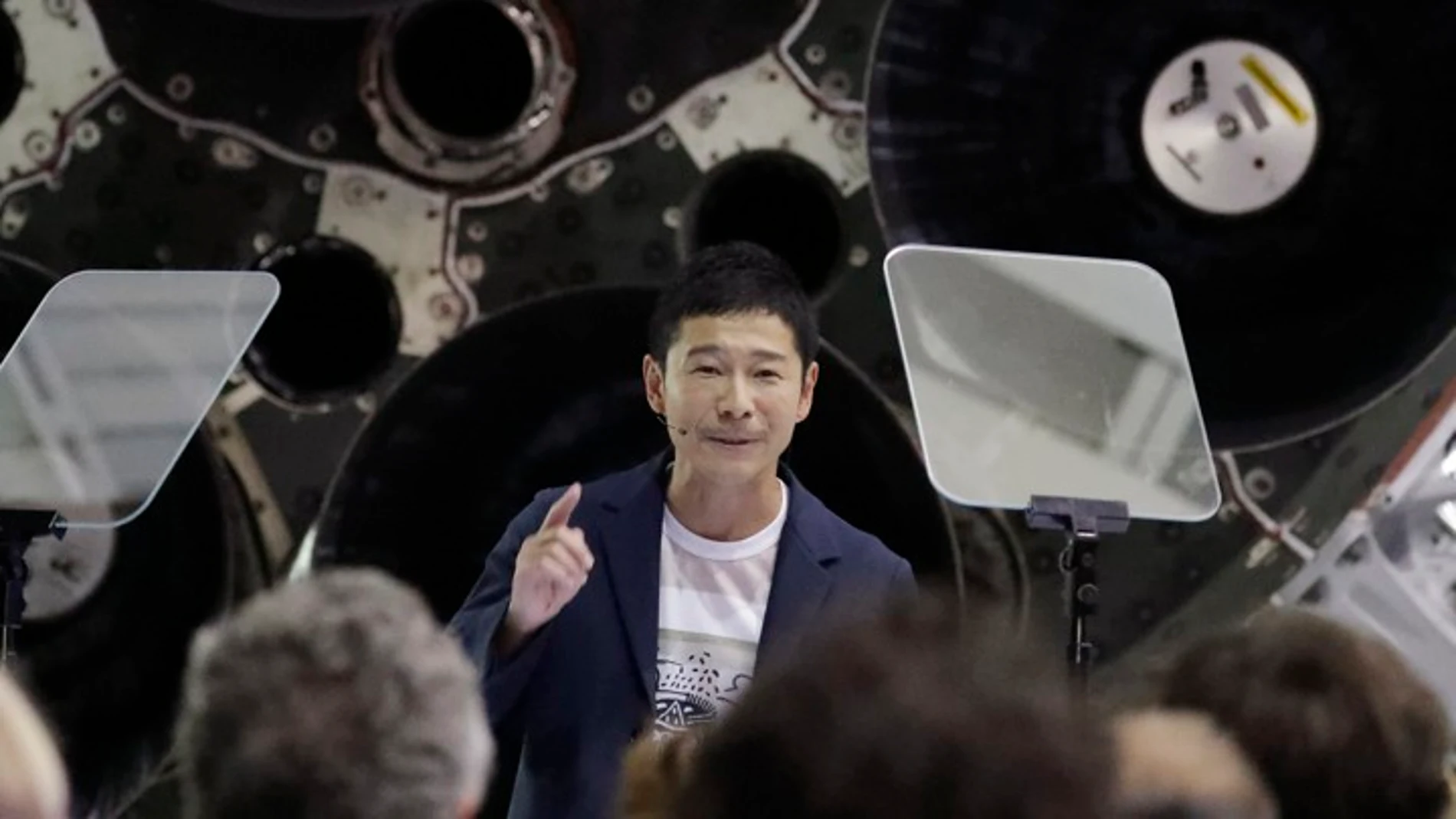 Yusaku Maezawa, millonario que viajará a la Luna Yusaku Maezawa, millonario que viajará a la Luna