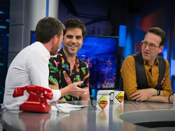 Joaquín Reyes y Ernesto Sevilla aseguran que Javier Botet trabajando es un "despiporre" Joaquín Reyes y Ernesto Sevilla aseguran que Javier Botet trabajando es un "despiporre"