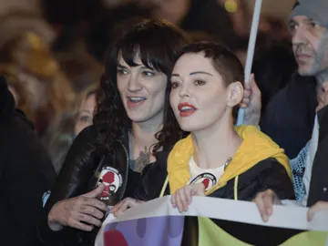 Rose McGowan y Asia Argento Rose McGowan y Asia Argento