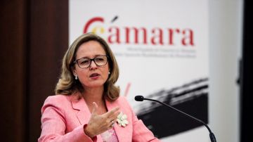 La ministra española de Economía y Empresa, Nadia Calviño