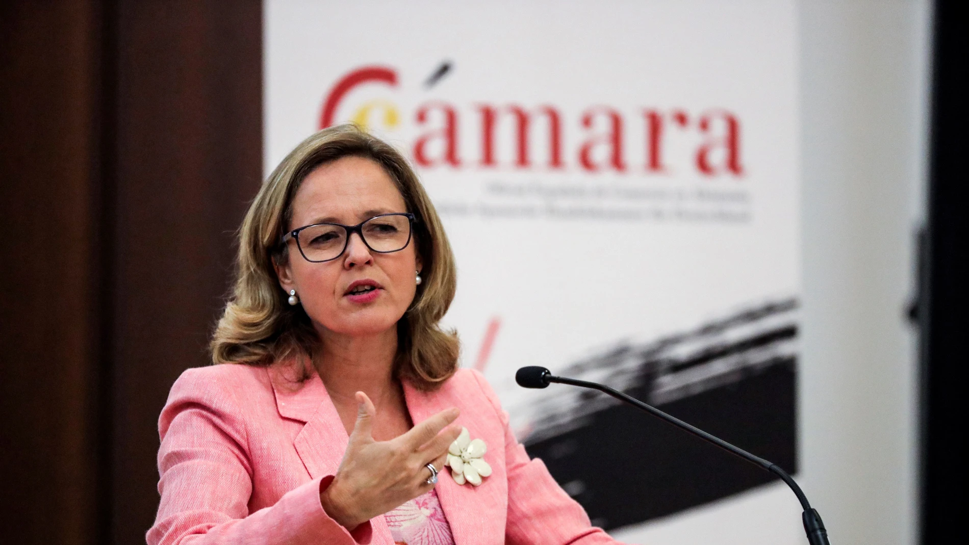 La ministra española de Economía y Empresa, Nadia Calviño La ministra española de Economía y Empresa, Nadia Calviño
