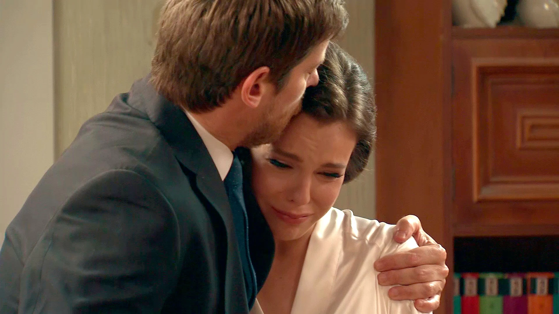 María, nerviosa y emocionada el día de su boda María, nerviosa y emocionada el día de su boda