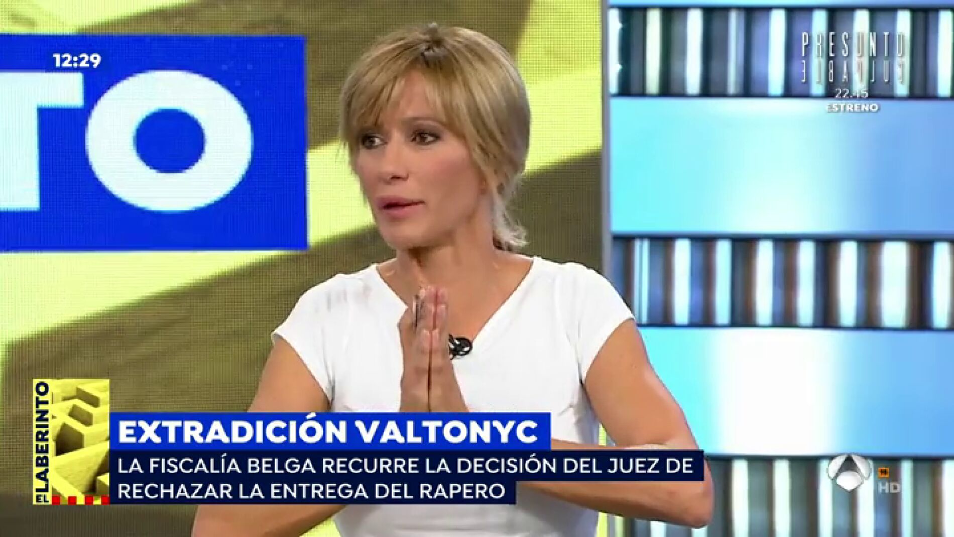 El golpe en la mesa de Susanna Grisso en medio de un debate: "A ver si voy a pedir un mazo, respetadme"