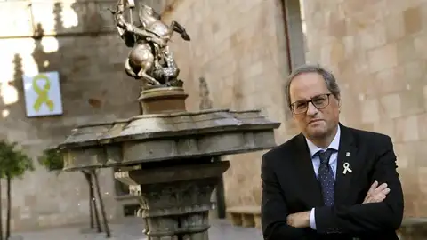 El presidente de la Generalitat, Quim Torra El presidente de la Generalitat, Quim Torra