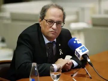 El presidente de la Generalitat, Quim Torra El presidente de la Generalitat, Quim Torra