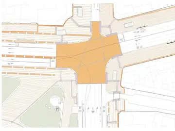 Proyecto del paso peatonal en Plaza España Proyecto del paso peatonal en Plaza España