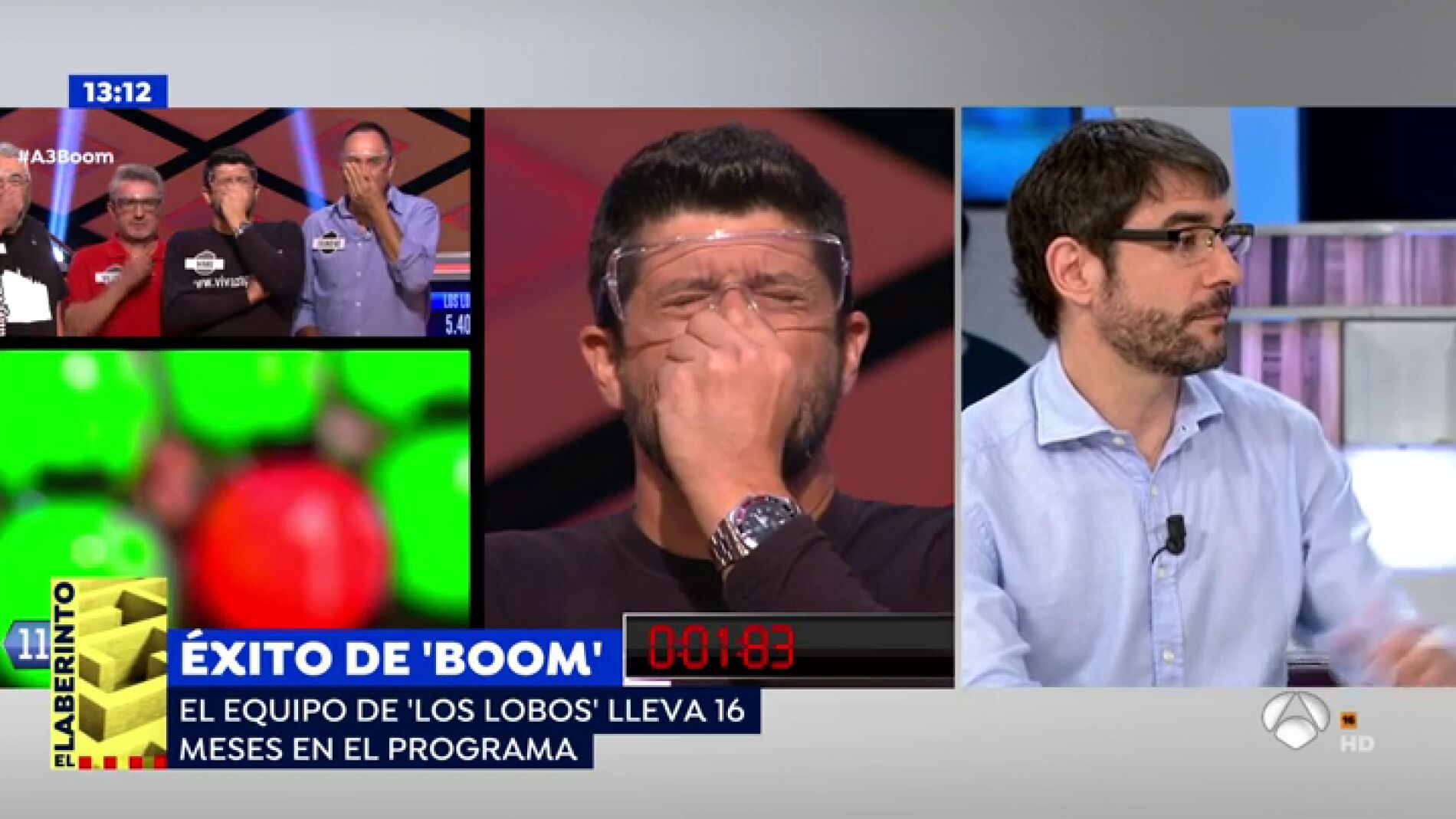 Juanra Bonet desvela el secreto del &eacute;xito de '&iexcl;Boom!': "La cadena ha sabido escuchar al espectador"