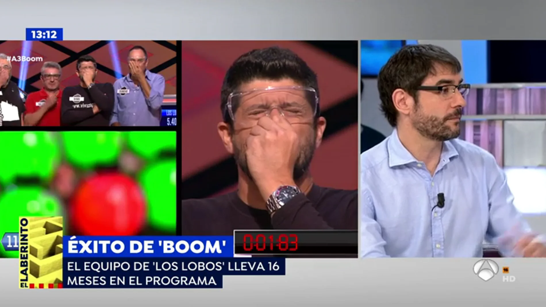 Juanra Bonet desvela el secreto del éxito de '¡Boom!': "La cadena ha sabido escuchar al espectador"