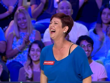 Almudena, la concursante que desató las risas gracias a 'la calocha' Almudena, la concursante que desató las risas gracias a 'la calocha'