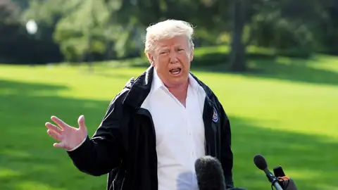 Trump en una imagen de archivo Trump en una imagen de archivo