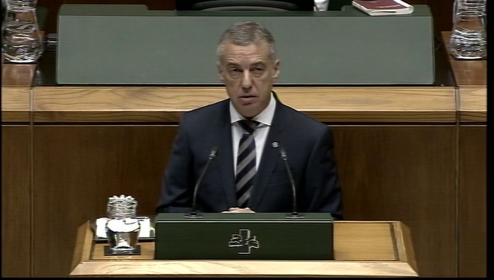 Urkullu defiende un Estatuto para Euskadi con norma de rango "cuasi-constitucional" 