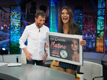 Ana Guerra cuenta en 'El Hormiguero 3.0' cómo surgió su nuevo single, 'Ni la hora'