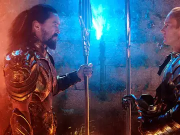 Jason Momoa y Patrick Wilson en 'Aquaman' Jason Momoa y Patrick Wilson en 'Aquaman'