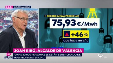 Joan Ribó, alcalde de Valencia: 