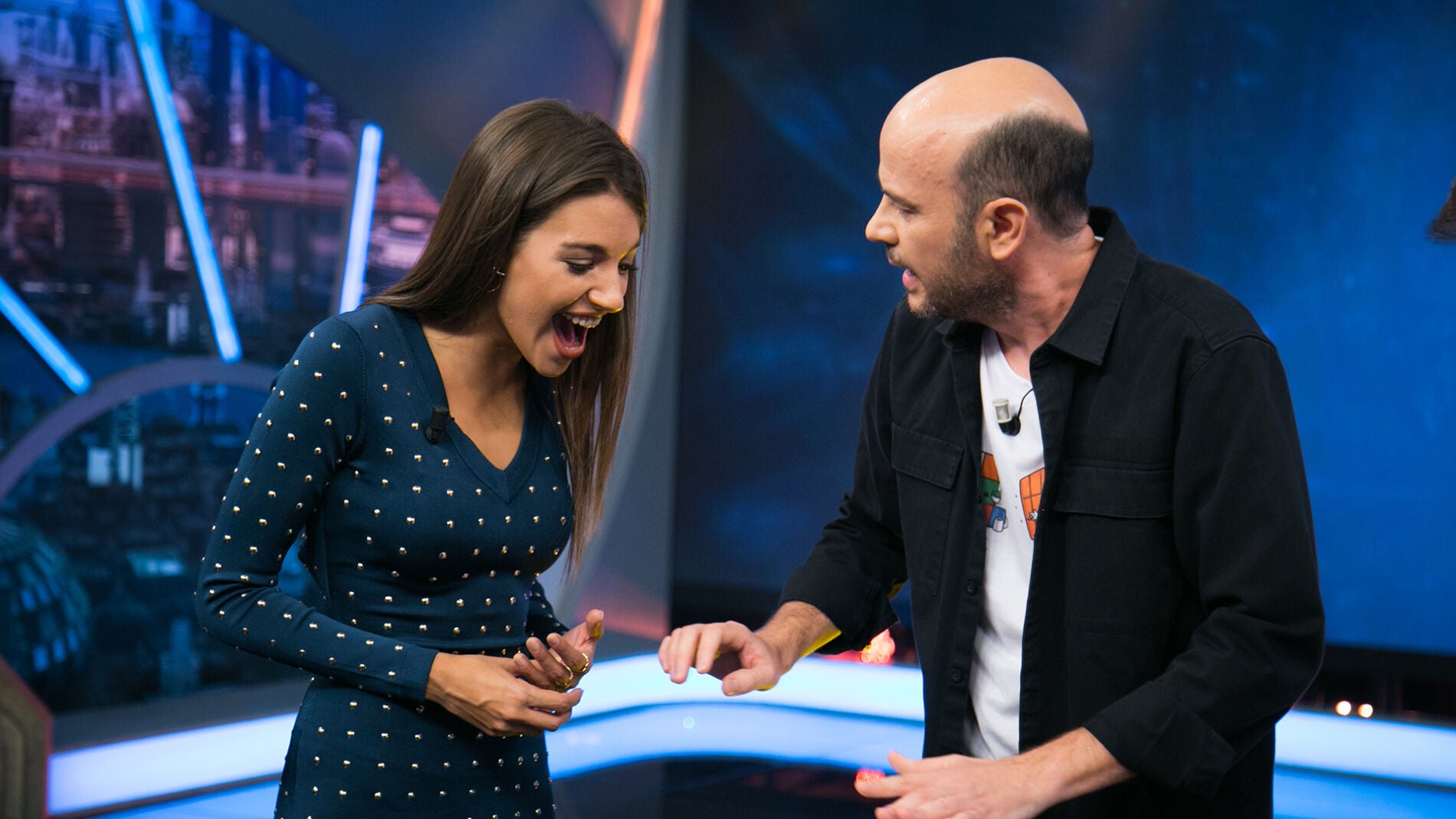 Jandro se la juega con Ana Guerra en 'El Hormiguero 3.0'