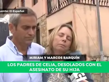 Los padres de Celia Barquín: "¡Ay mi hija!, qué mala suerte ha tenido mi pobre" Los padres de Celia Barquín: "¡Ay mi hija!, qué mala suerte ha tenido mi pobre"