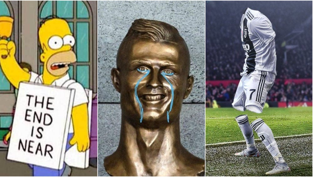Los 'memes' de la expulsión de CR7