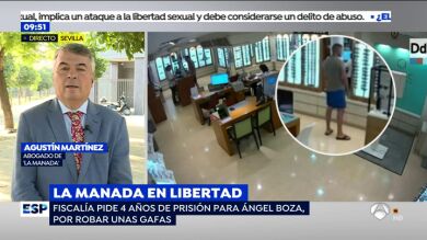 El abogado de 'La Manada', sobre la condena de Ángel Boza por robar unas gafas de sol: 