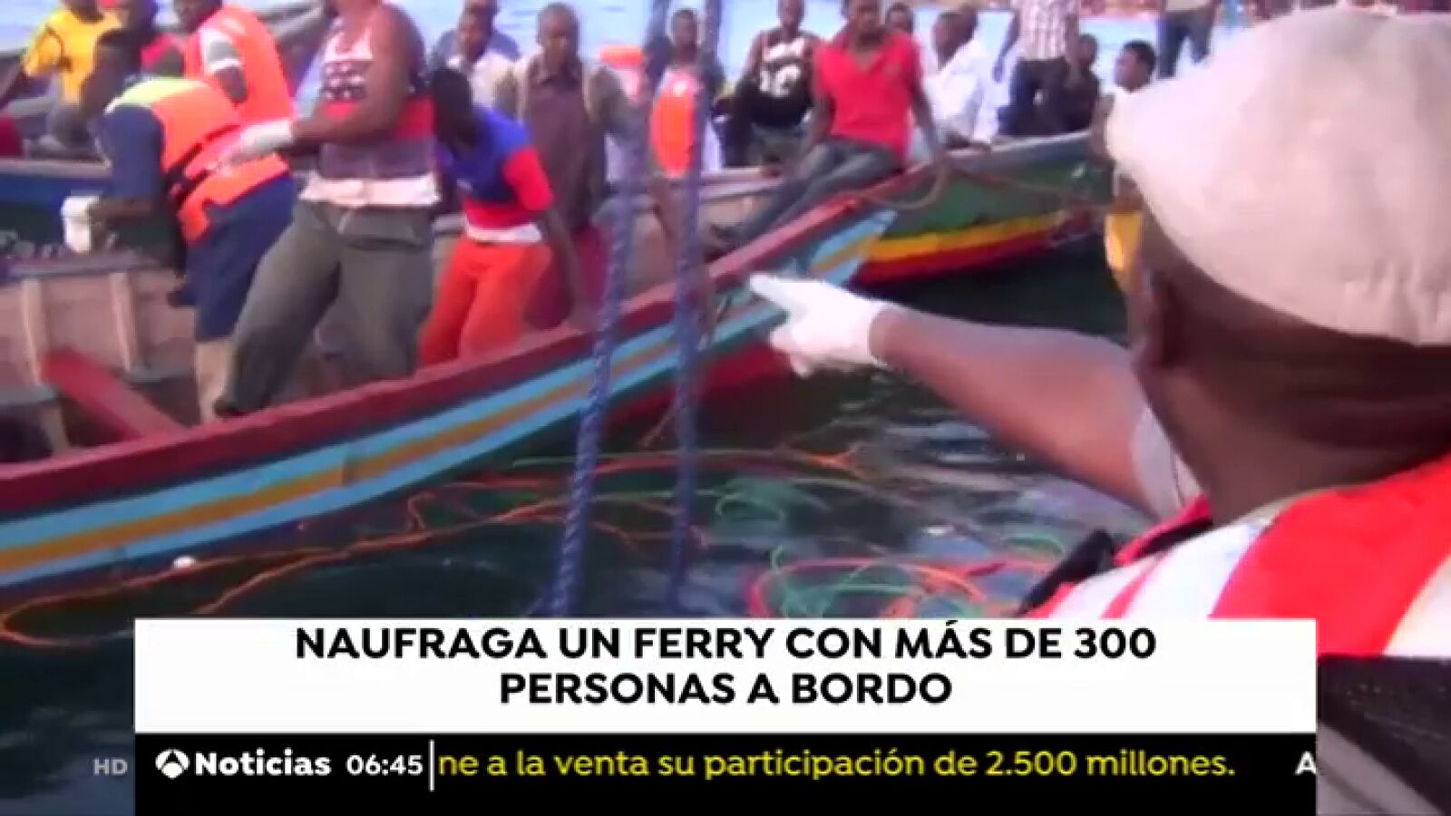 Más de 130 muertos en el naufragio de un barco en Tanzania