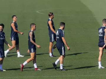Entrenamiento del Real Madrid Entrenamiento del Real Madrid