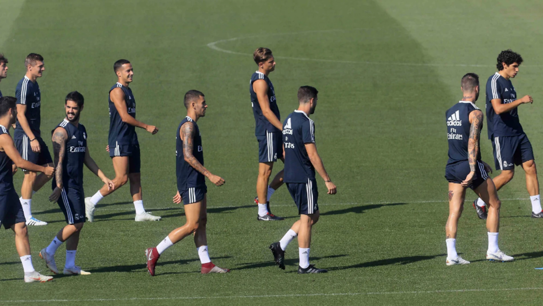 Entrenamiento del Real Madrid Entrenamiento del Real Madrid