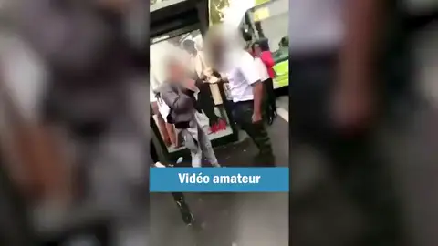 Un conductor abofetea con fuerza a un adolescente por cruzar mal la calle Un conductor abofetea con fuerza a un adolescente por cruzar mal la calle