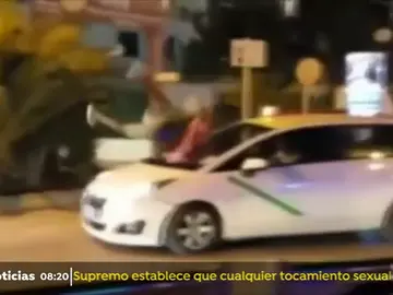 Un turista británico se estampa contra un taxi en Ibiza Un turista británico se estampa contra un taxi en Ibiza
