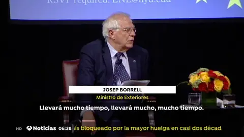 El ministro español de Asuntos Exteriores, Josep Borrell El ministro español de Asuntos Exteriores, Josep Borrell
