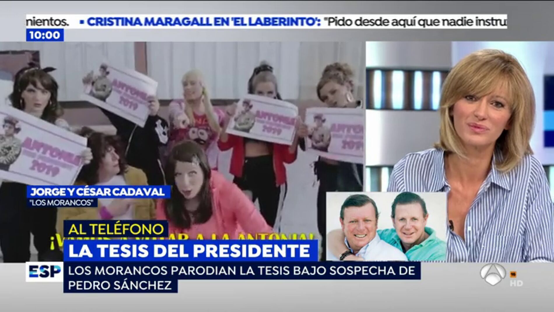 'Los Morancos', sobre su 'Malamente' que critica la tesis de Pedro S&aacute;nchez: "Hemos querido dar ca&ntilde;a"